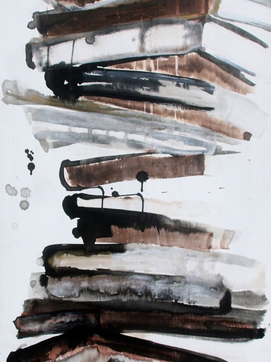 2011, 140 X 53, acrylique et encre sur bois