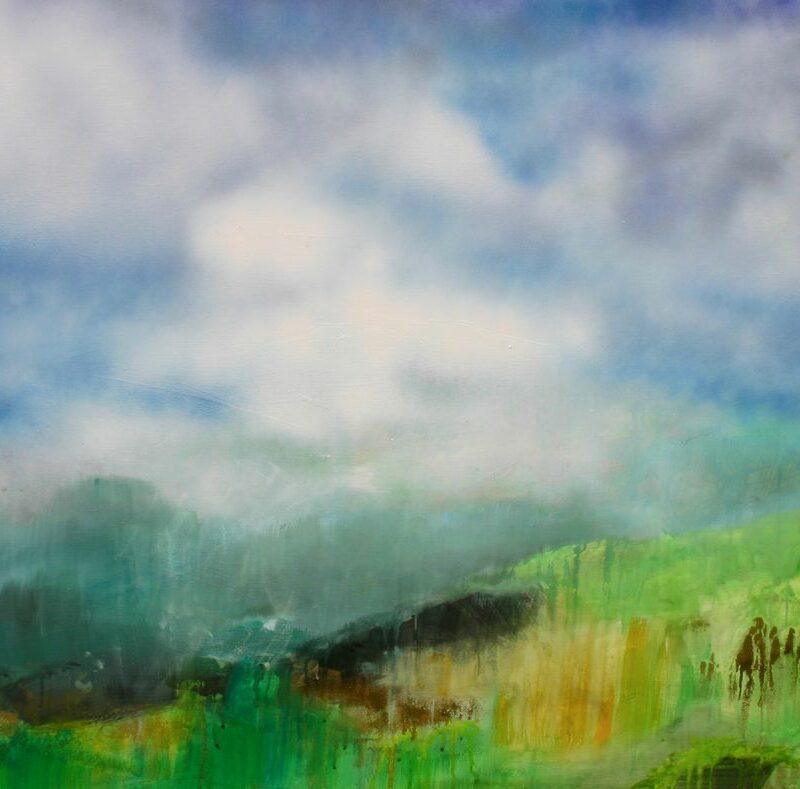 2012, N°3, 80 X 100, acrylique sur toile