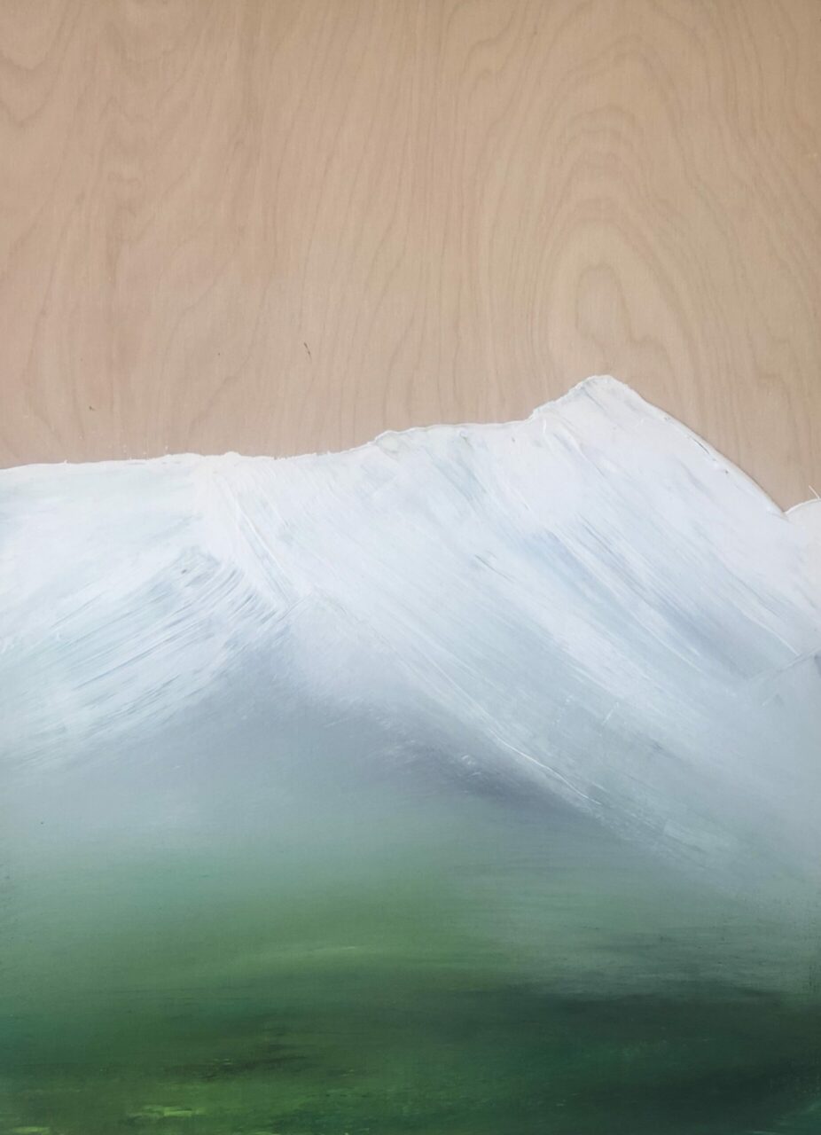 Techniques mixtes 
Acrylique et encre
Sur bois 
Format 30 X 40 cm
2018